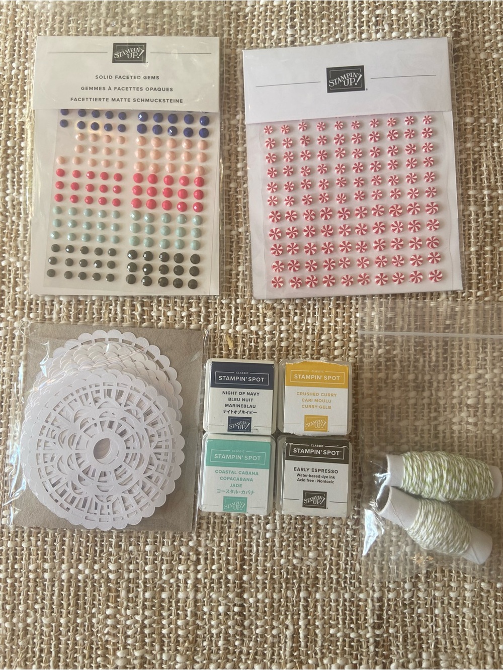 Stampin’ up! Embellishments and other fun finds!